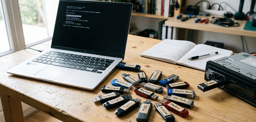 Que faire de vos vieilles clés USB ? 10 idées utiles pour les réutiliser