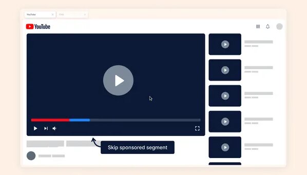 Saut automatique des segments sponsorisés